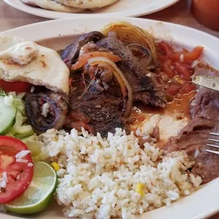 a plate of food