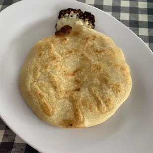 Chicken &amp; cheese pupusas