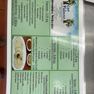 Menu side 1 9/2021