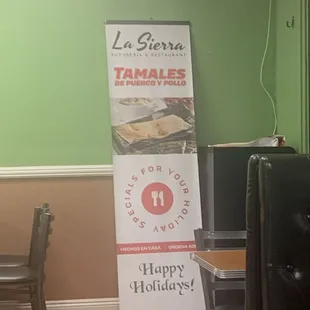 También venden tamales