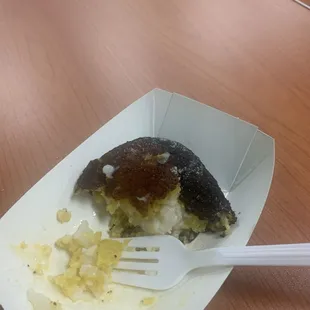 Empanada de leche , muy rica y dulce .