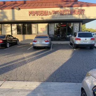 Front of the restaurant