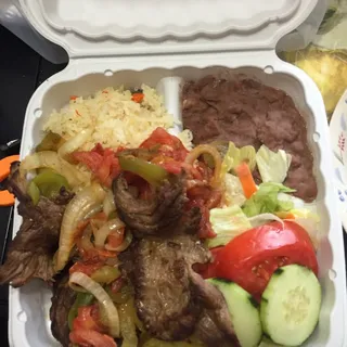 Bistec Encebollado
