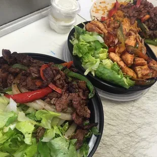 Steak bowl Chicken bowl