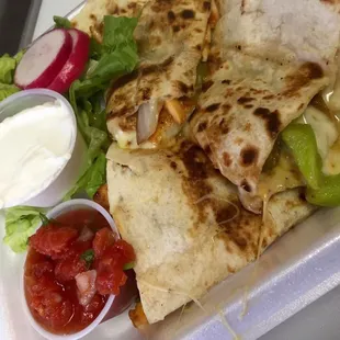 Chicken quesadilla
