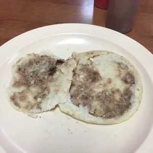 Nothing but masa. Hard pass!