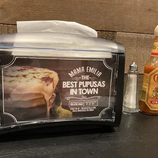 Their napkins don't lie!  :-)