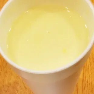 Atole de Elote - warm corn drink