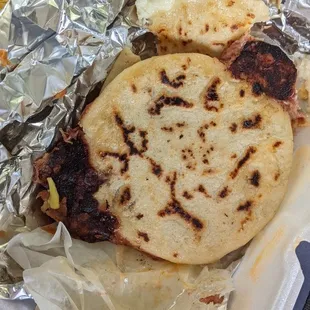 Pupusas de frijoles