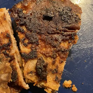Burnt pupusa!