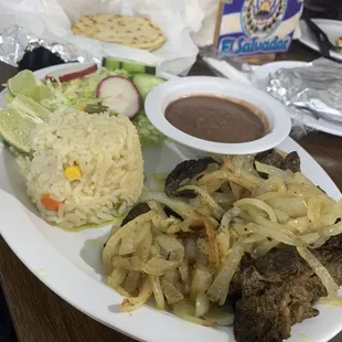 Bistec Encebollado