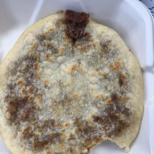 Bean and cheese was also bad.
