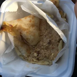 Pork &amp; Cheese pupseria