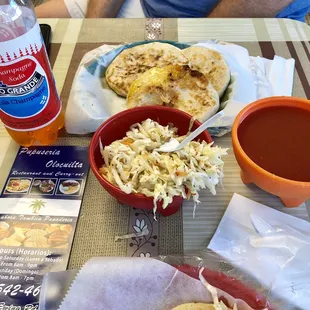 Pupusa revuelta de arroz