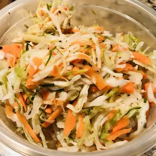 a bowl of slaw