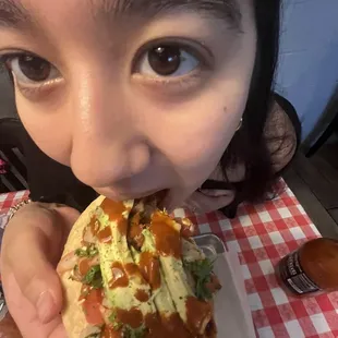 Shrimp Ceviche Tostada Lunch