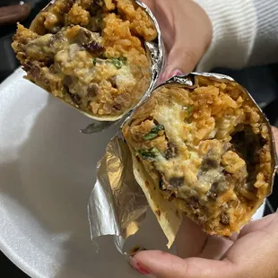 Super burrito asada