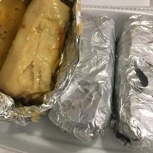 Tamales salvadoreños para llevar ^_^ ricos!