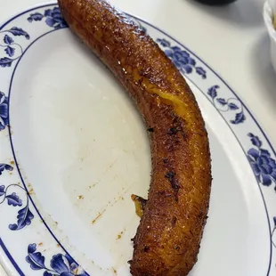 Plátano frito (fried plantains)