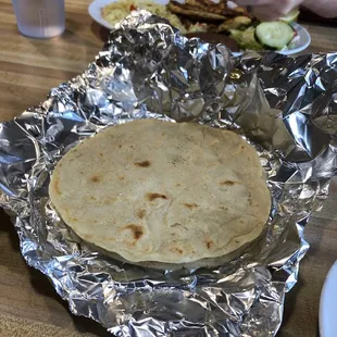 Homemade tortillas