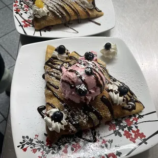 crepes, food