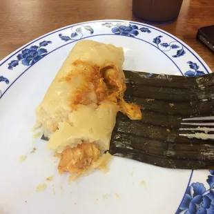 Chicken Tamale. Really good.