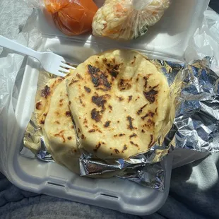 Papusas chicken &amp; cheese