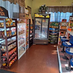 he inside of a pet store