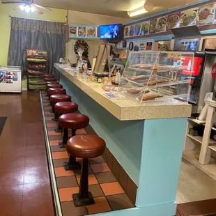 In side the restaurante