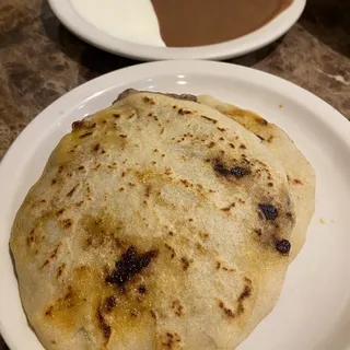 #1. Two Pupusas and Plantains Lunch Special