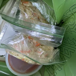 #5. Two Pupusas and Steamed Corn Tamale and Sour Cream Lunch Special