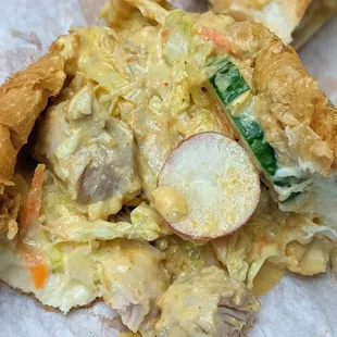 Pan Con Pollo