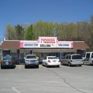 cars parked in a parking lot