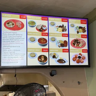 updated menu as of 06/2024