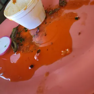 Caldo de quesabirria ....