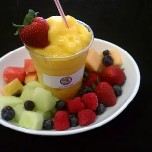 Delicious Real Fruit Smoothies available in 5 different flavors!