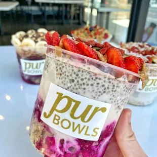Pitaya and Pur Coco bowl