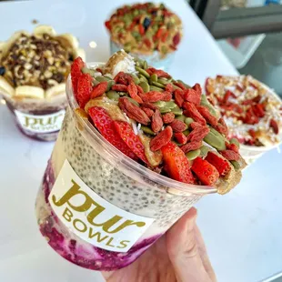 Pitaya and Pur Coco bowl