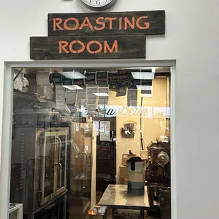 Roasting room