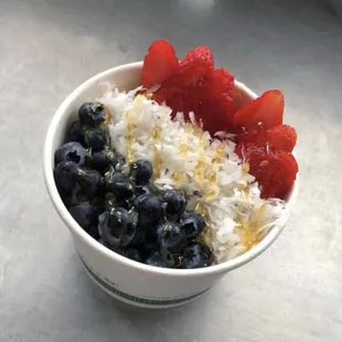 a bowl of fruit