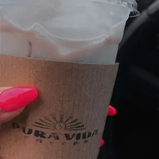 White chocolate coffee