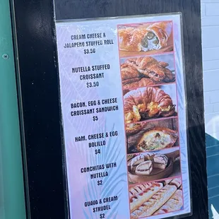 Food menu Feb 29, 2024