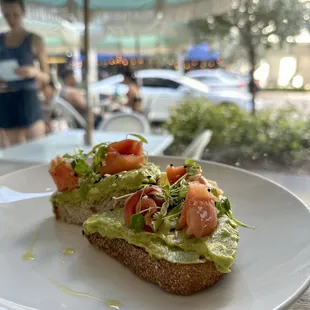 Smoked Salmon Avocado Toast