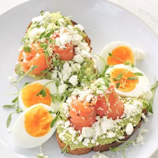 Salmon Avocado Toast