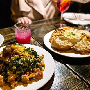 cesare 2.0 and baked cashew ricotta