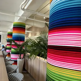 Beautiful yarn decor