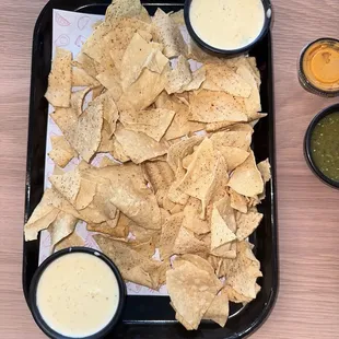 Chips and queso