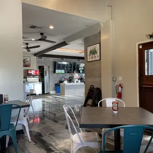 Inside