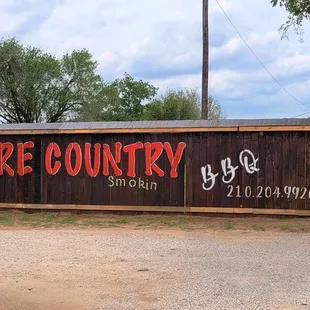 a sign on the side of a building