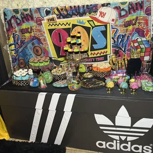 90's theme engagement party.